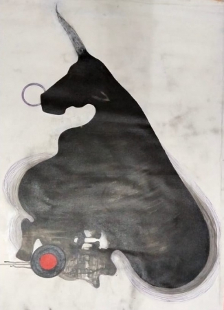 Red Bull on Canvas