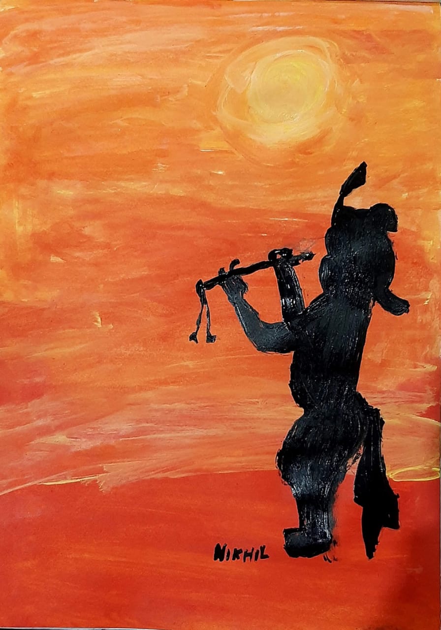 Krishna: The musician