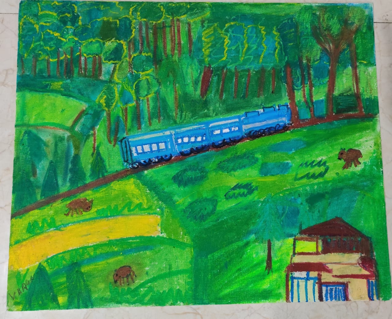 Ooty in heritage train
