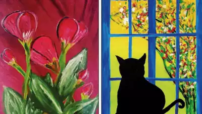 TOI - Autistic painters finding value for their work