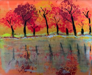 Fiery Forest