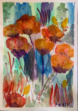 Orange Flowers